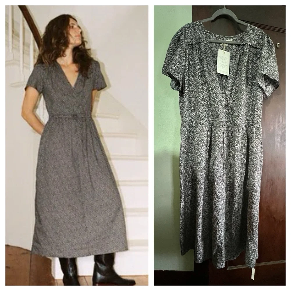 3X NWT Christy Dawn Dress in Midnight Floral - Picture 1 of 12